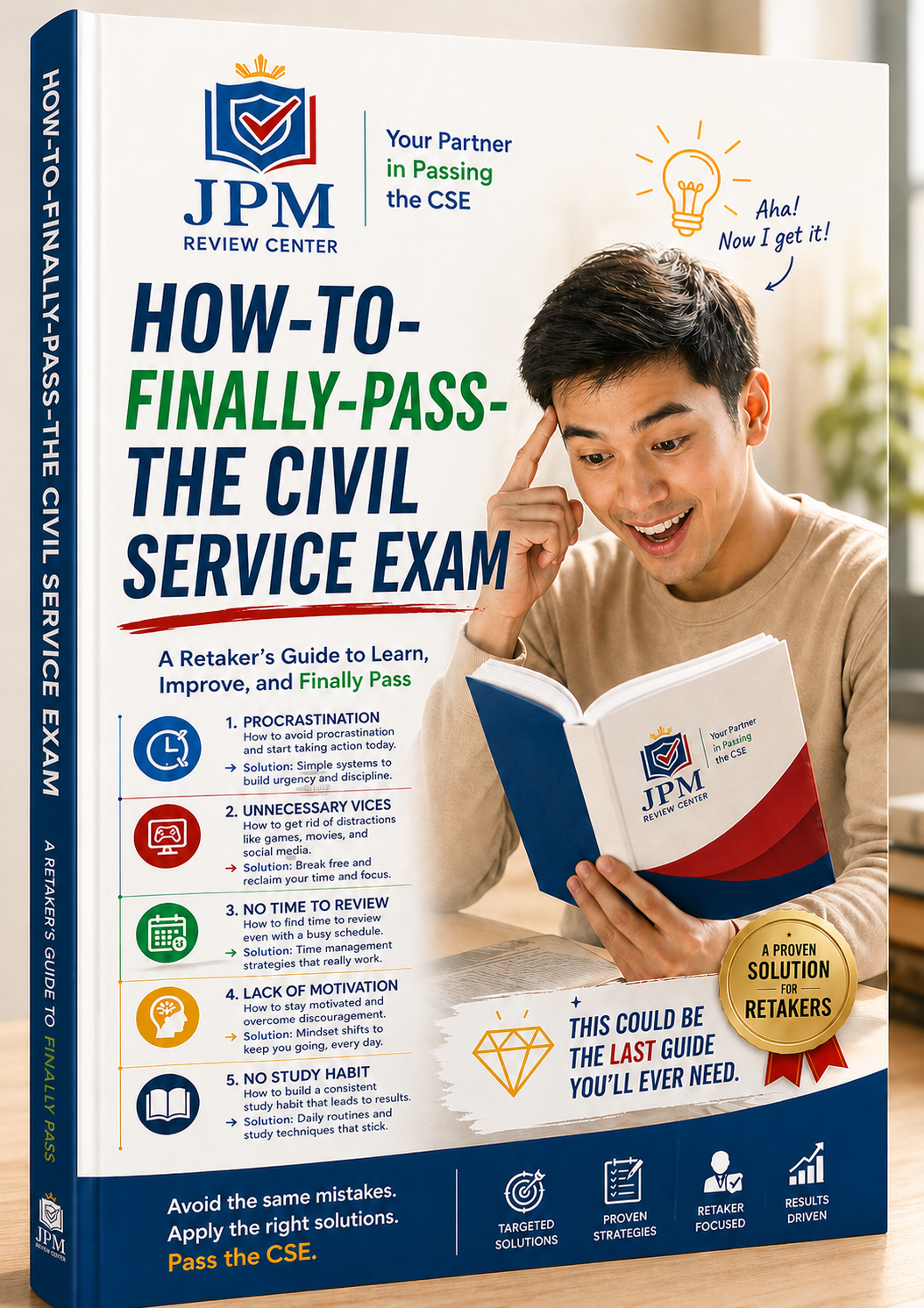 Free Civil Service Exam retaker guide PDF cover